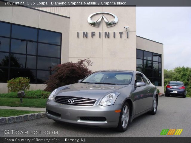 2007 Infiniti G 35 Coupe in Diamond Graphite Metallic