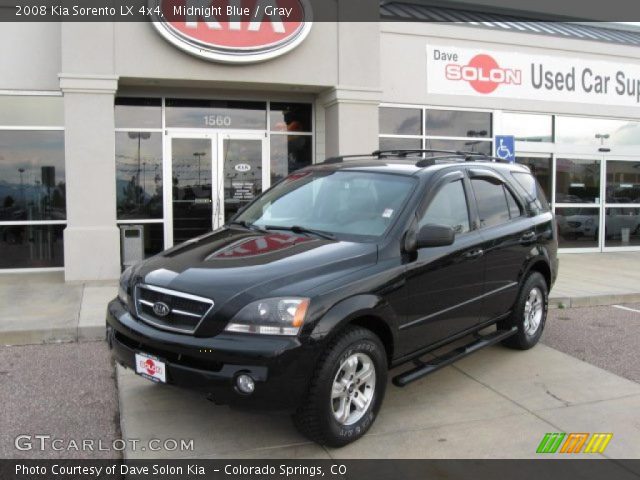 2008 Kia Sorento LX 4x4 in Midnight Blue