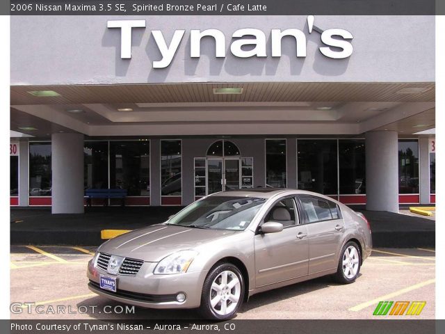 2006 Nissan Maxima 3.5 SE in Spirited Bronze Pearl