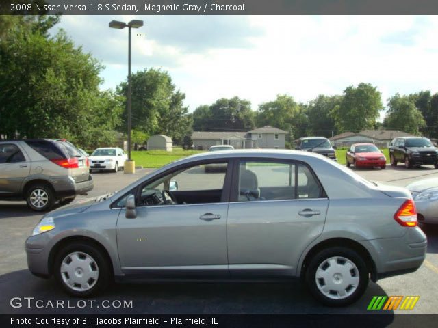 2008 Nissan Versa 1.8 S Sedan in Magnetic Gray