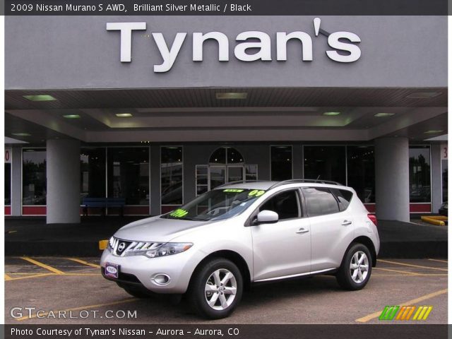 2009 Nissan Murano S AWD in Brilliant Silver Metallic