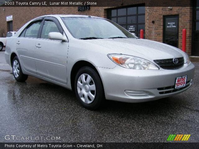 2003 Toyota Camry LE in Lunar Mist Metallic