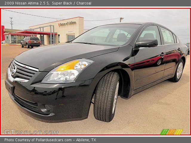 2009 Nissan Altima 2.5 S in Super Black