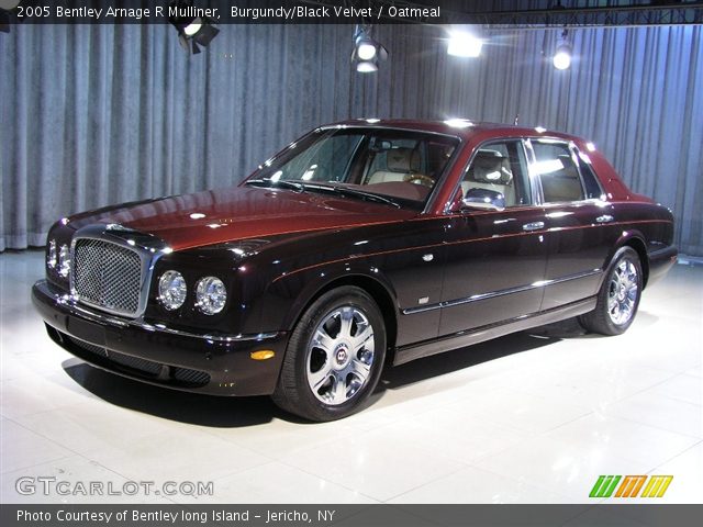 2005 Bentley Arnage R Mulliner in Burgundy/Black Velvet
