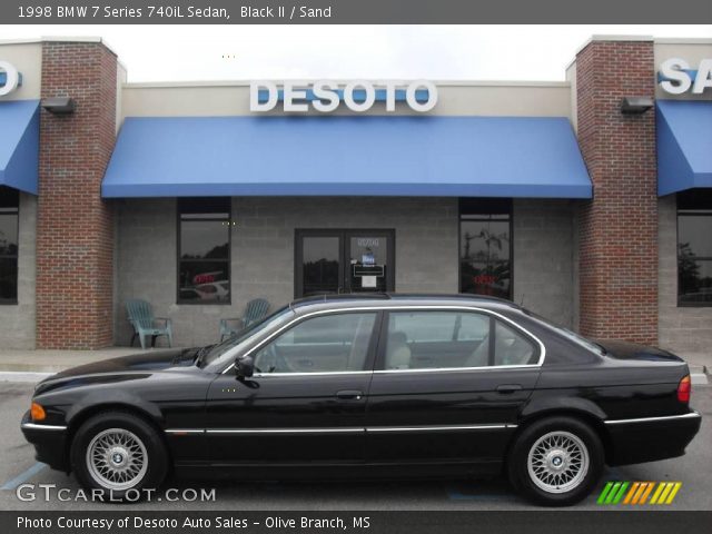 1998 BMW 7 Series 740iL Sedan in Black II