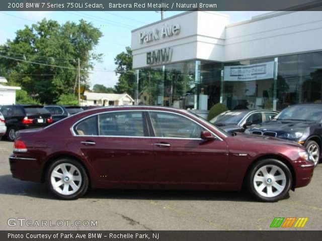 Barbera red metallic bmw 750li #3