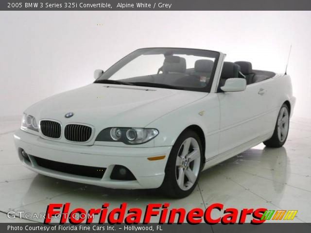 2005 BMW 3 Series 325i Convertible in Alpine White