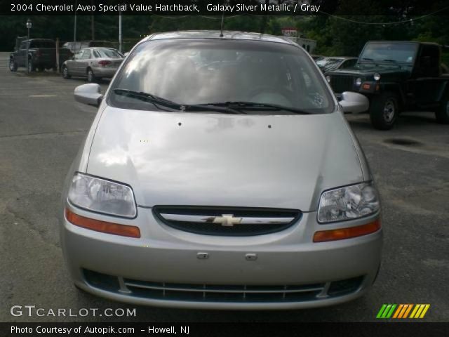 2004 Chevrolet Aveo Special Value Hatchback in Galaxy Silver Metallic