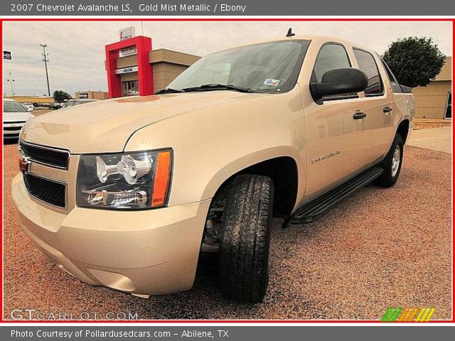 2007 Chevrolet Avalanche LS in Gold Mist Metallic