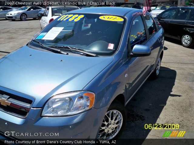 2007 Chevrolet Aveo LS Sedan in Icelandic Blue
