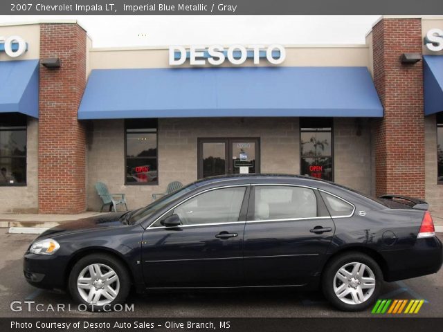 2007 Chevrolet Impala LT in Imperial Blue Metallic