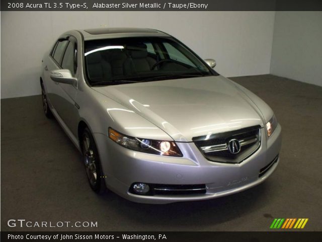 2008 Acura TL 3.5 Type-S in Alabaster Silver Metallic