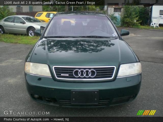 1998 Audi A6 2.8 quattro Sedan in Cactus Green Pearl