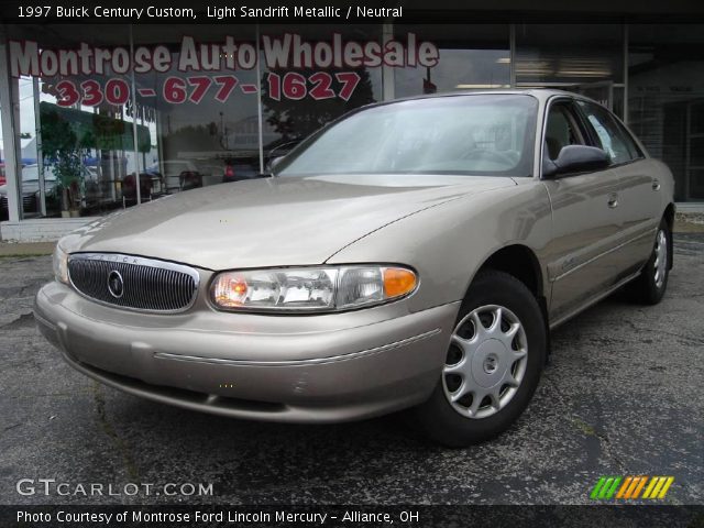 1997 Buick Century Custom in Light Sandrift Metallic