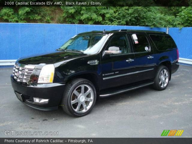 2008 Cadillac Escalade ESV AWD in Black Raven
