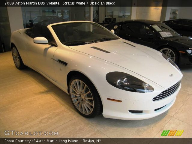 2009 Aston Martin DB9 Volante in Stratus White