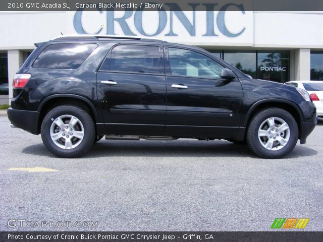 2010 GMC Acadia SL in Carbon Black Metallic