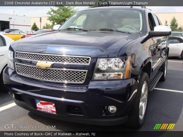 2008 Chevrolet Avalanche LTZ 4x4 in Dark Blue Metallic