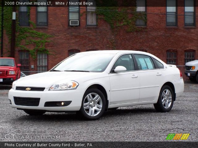 2008 Chevrolet Impala LT in White