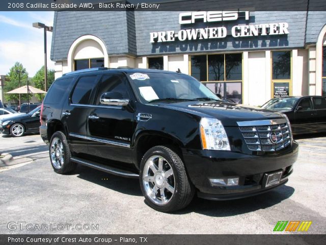 2008 Cadillac Escalade AWD in Black Raven