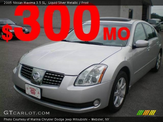 2005 Nissan Maxima 3.5 SL in Liquid Silver Metallic