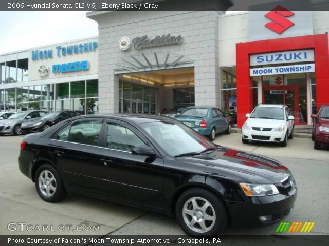 2006 Hyundai Sonata GLS V6 in Ebony Black