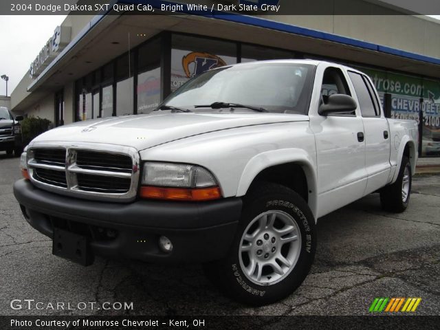 2004 Dodge Dakota SXT Quad Cab in Bright White