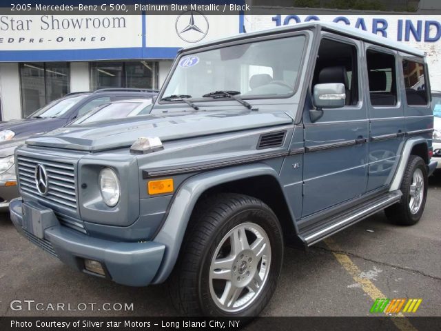 2005 Mercedes-Benz G 500 in Platinum Blue Metallic