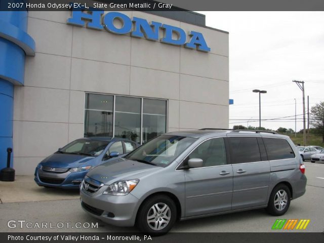 2007 Honda Odyssey EX-L in Slate Green Metallic