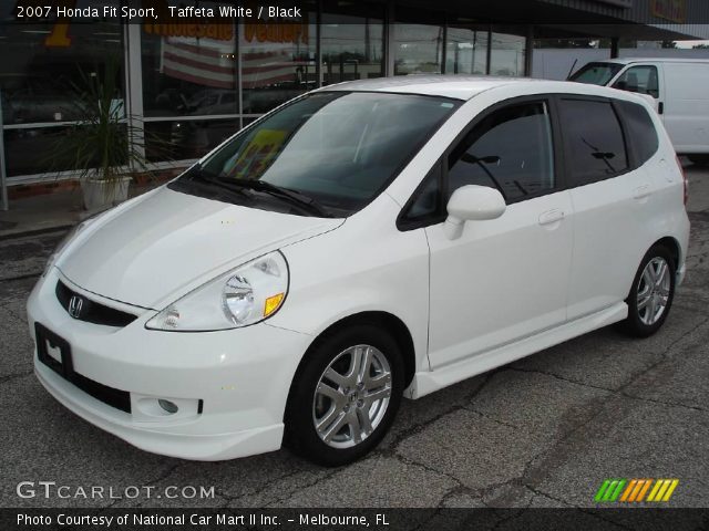 2007 Honda Fit Sport in Taffeta White