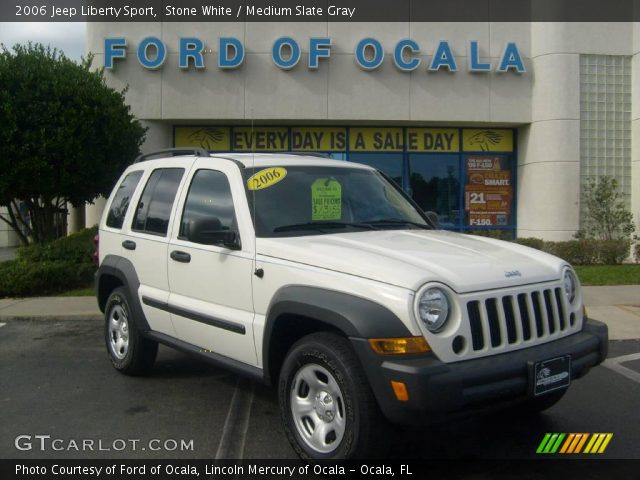 2006 Jeep Liberty Sport in Stone White