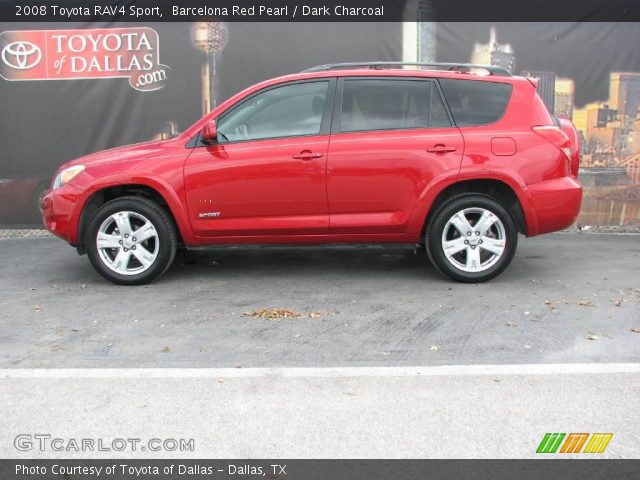 2008 Toyota RAV4 Sport in Barcelona Red Pearl
