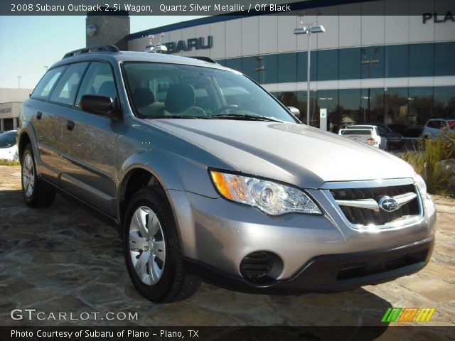2008 Subaru Outback 2.5i Wagon in Quartz Silver Metallic