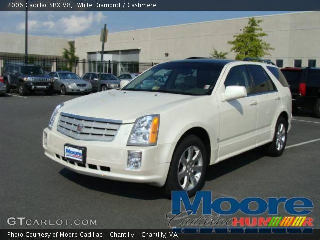 2006 Cadillac SRX V8 in White Diamond