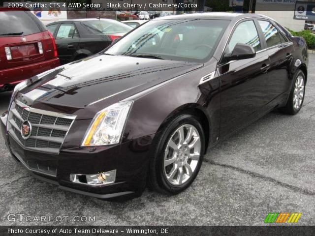 2009 Cadillac CTS 4 AWD Sedan in Black Cherry