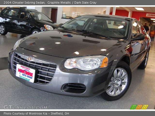 2004 Chrysler Sebring Sedan in Graphite Metallic