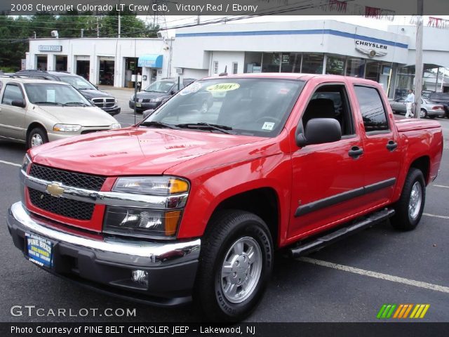 2008 Chevrolet Colorado LT Crew Cab in Victory Red