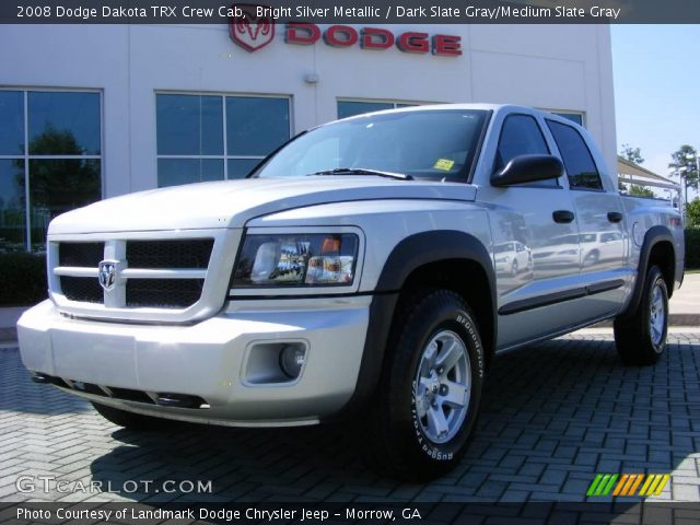 2008 Dodge Dakota TRX Crew Cab in Bright Silver Metallic