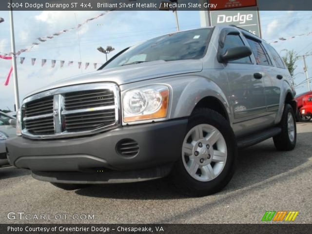 2004 Dodge Durango ST 4x4 in Brilliant Silver Metallic