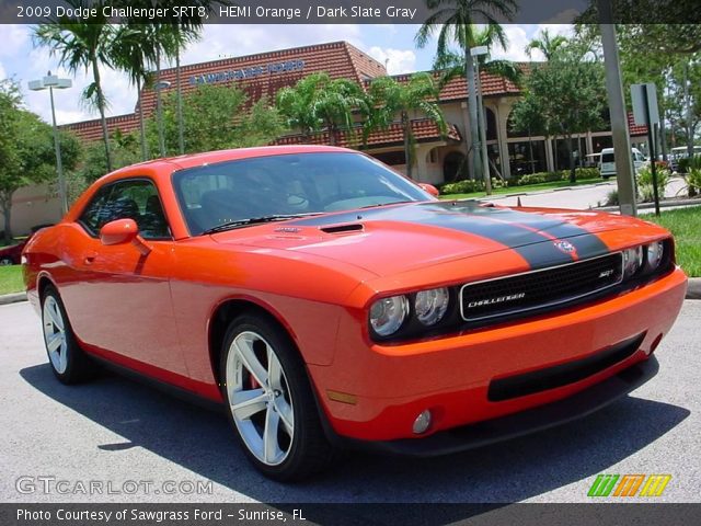 2009 Dodge Challenger SRT8 in HEMI Orange
