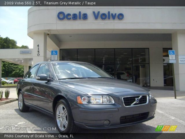2009 Volvo S60 2.5T in Titanium Grey Metallic