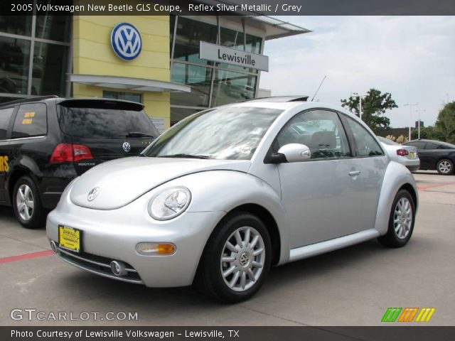 2005 Volkswagen New Beetle GLS Coupe in Reflex Silver Metallic