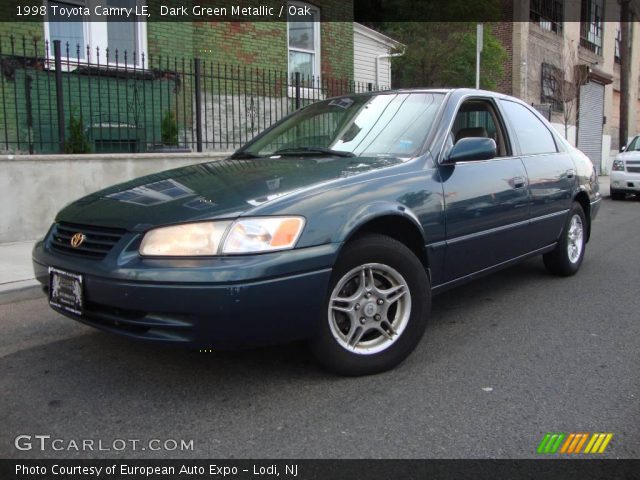 1998 Toyota Camry LE in Dark Green Metallic