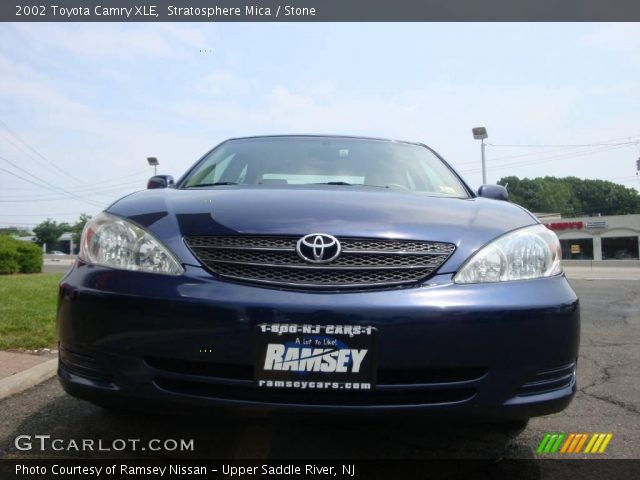 2002 Toyota Camry XLE in Stratosphere Mica