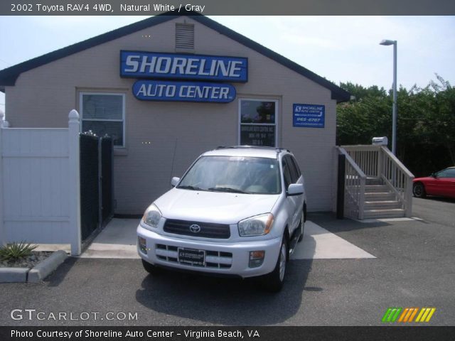 2002 Toyota RAV4 4WD in Natural White