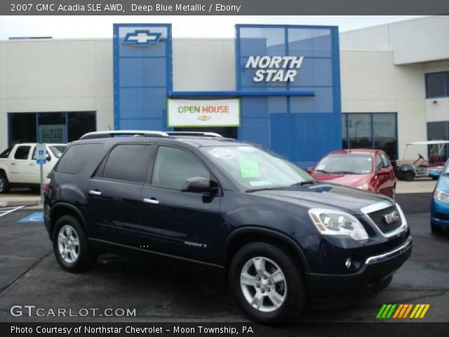 2007 GMC Acadia SLE AWD in Deep Blue Metallic