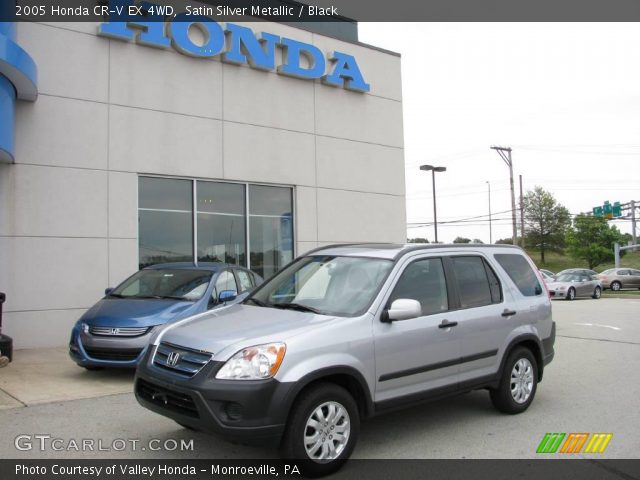 2005 Honda CR-V EX 4WD in Satin Silver Metallic