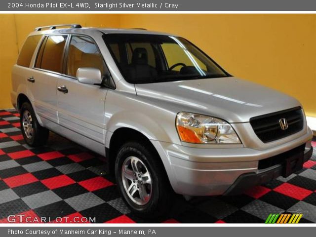 2004 Honda Pilot EX-L 4WD in Starlight Silver Metallic