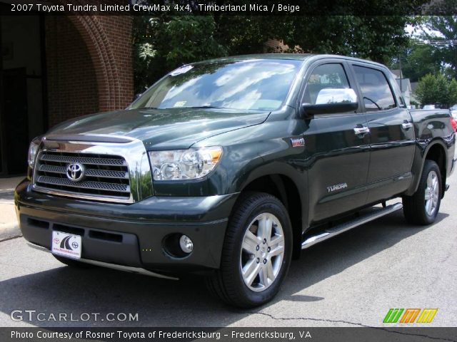 2007 Toyota Tundra Limited CrewMax 4x4 in Timberland Mica