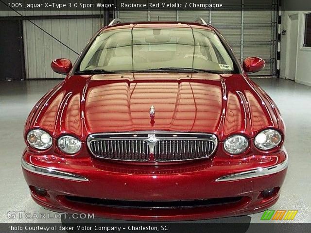 2005 Jaguar X-Type 3.0 Sport Wagon in Radiance Red Metallic